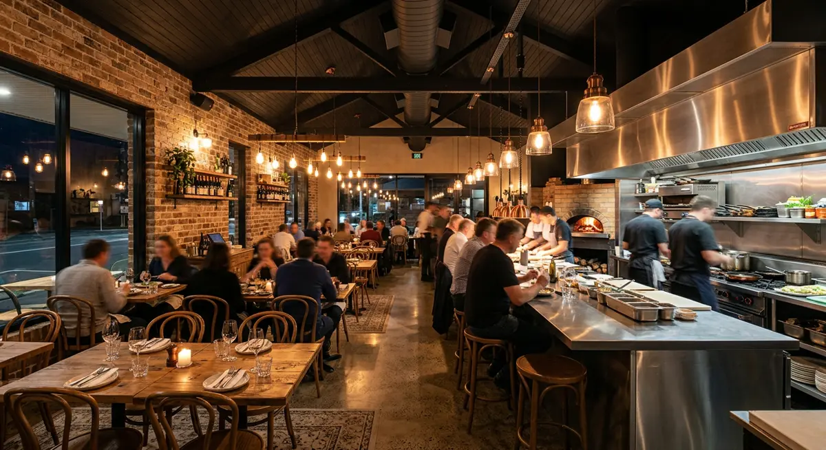 Open-Kitchen Restaurant — Hospitality project